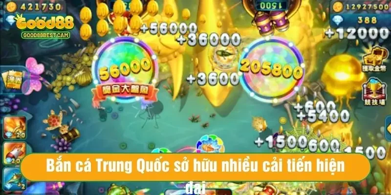 Bắn Cá Trung Quốc Good88 – Cơ Hội Săn Cá Online, Rinh Quà Siêu To 2 Bắn cá Trung Quốc sở hữu nhiều cải tiến hiện đại