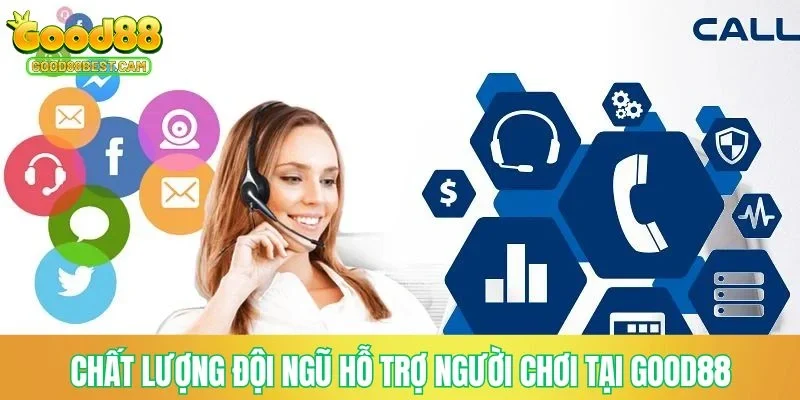 Liên Hệ GOOD88 - Kênh Chăm Sóc Khách Hàng Hỗ Trợ 24/7 1 Chất lượng đội ngũ hỗ trợ người chơi tại nền tảng GOOD88